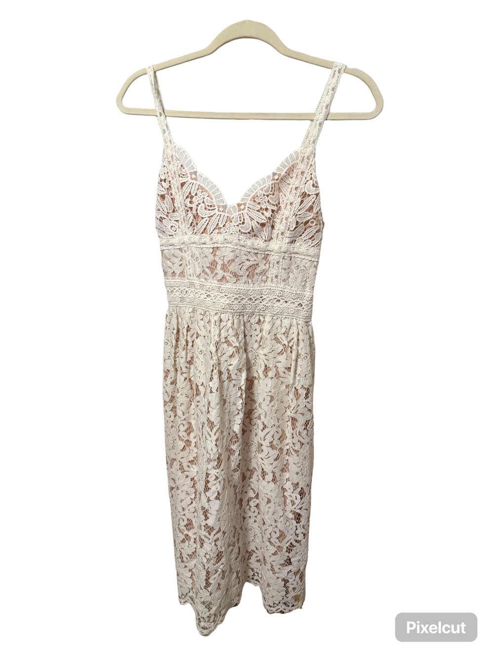 HD in Paris Anthropologie Lace Midi Dress